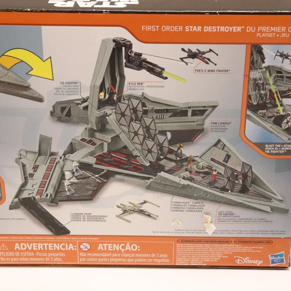 Star Wars Micro Machines Villian Flagship Create Adventures from Star Wars Shows